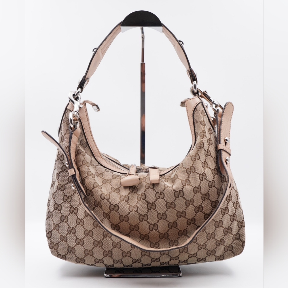 Gucci GG Canvas Icon Bit Hobo
